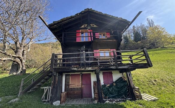 Immobilie in Levron - NATURE, VUE DÉGAGÉE & UNIQUE - Bild 1