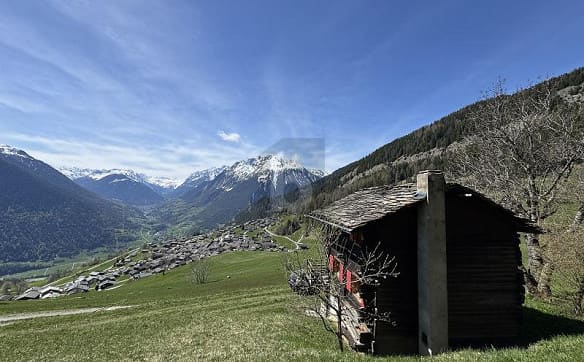 Immobilie in Levron - NATURE, VUE DÉGAGÉE & UNIQUE - Bild 2