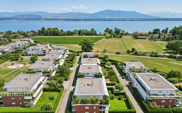 Immobilie in Coppet - Superbe Attique de 5 pièces, vue lac et montagnes - Bild 1