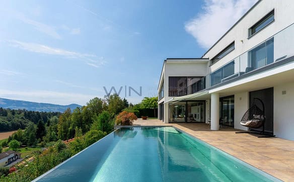 Immobilie in Rapperswil Sg - Exklusive Panorama-Villa: Ruhe & Familienglück - Bild 0
