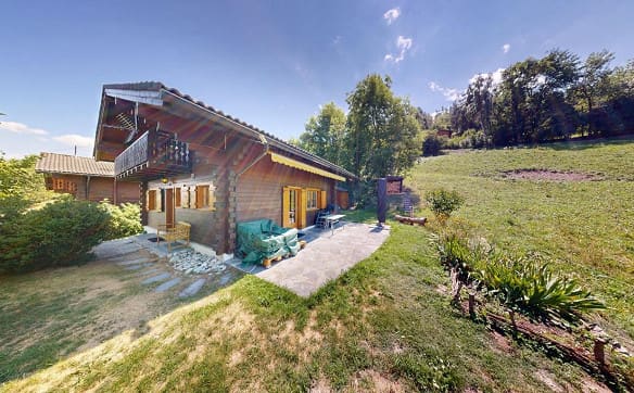 Immobilie in Les Agettes - Chalet 4,5 pièces aux Agettes – Un havre de paix au cœur de la nature - Bild 2