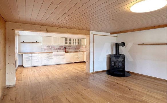 Immobilie in Kirchdorf Be - Ländliches Wohngefühl - 5-Zimmer-Maisonette mit Garten - Bild 1