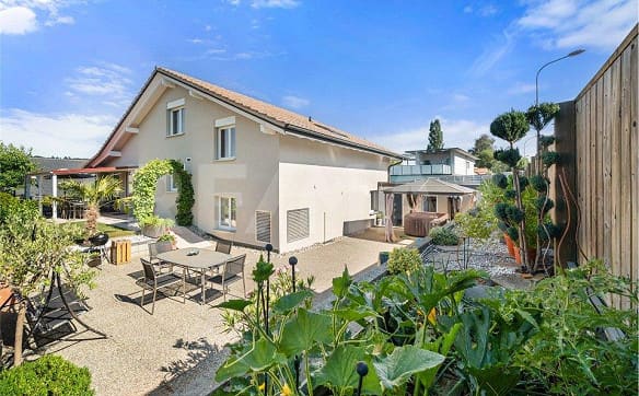 Immobilie in Chénens - Coup de cœur à Chénens : villa lumineuse, jardin d'hiver chauffé et... - Bild 2