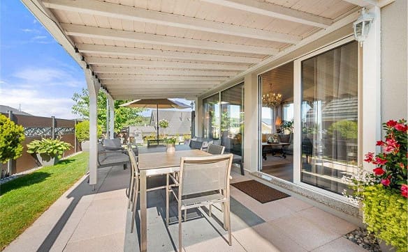 Immobilie in Chénens - Coup de cœur à Chénens : villa lumineuse, jardin d'hiver chauffé et... - Bild 6