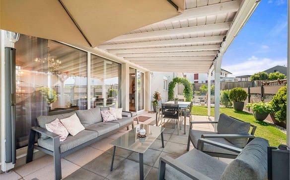 Immobilie in Chénens - Coup de cœur à Chénens : villa lumineuse, jardin d'hiver chauffé et... - Bild 7