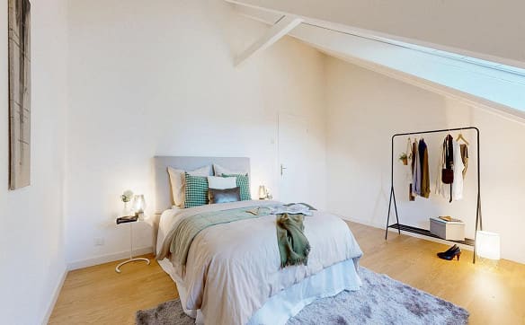 Immobilie in Uitikon Waldegg - Renovierte, heimelige Dachgeschoss-Maisonettewohnung - Bild 3