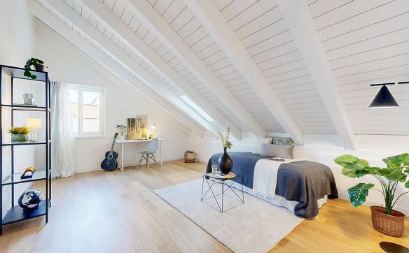 Immobilie in Uitikon Waldegg - Renovierte, heimelige Dachgeschoss-Maisonettewohnung - Bild 8