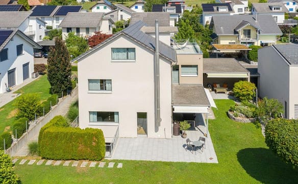 Immobilie in Auw - Familientraum - Freistehendes Einfamilienhaus mit grosszügigem Umsc... - Bild 0