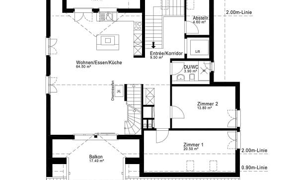 Immobilie in Niederglatt Zh - Licht. Raum. Lifestyle. – Exklusive 5.5-Zimmer-Maisonette mit 180 m... - Bild 15
