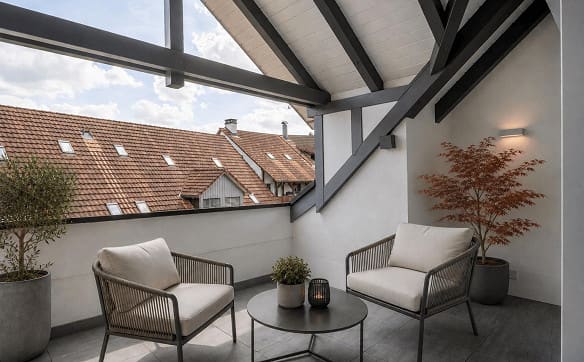 Immobilie in Niederglatt Zh - Licht. Raum. Lifestyle. – Exklusive 5.5-Zimmer-Maisonette mit 180 m... - Bild 9