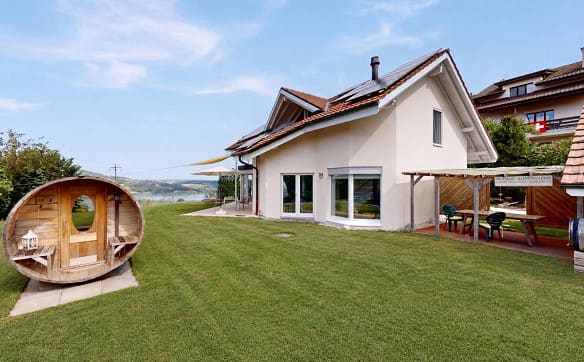 Immobilie in Hauteville - Villa d'exception avec une vue imprenable sur le lac de la Gruyère - Bild 1