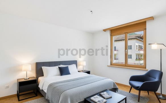 Immobilie in Malans Gr - Gemütliches Wohnen mit sonniger Terrasse und wunderbarer Aussicht - Bild 4