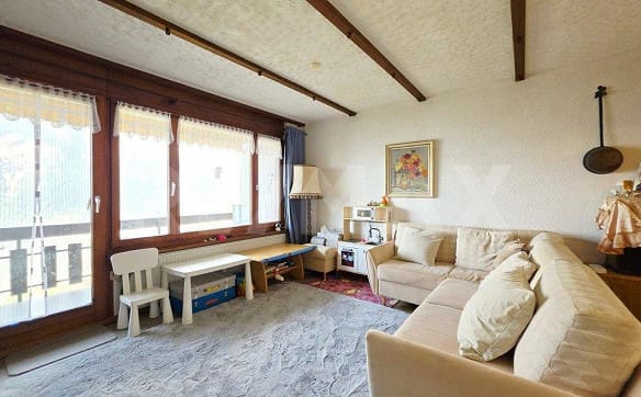Immobilie in Albinen - Gemütliche 2 Zimmer-Wohnung mit Balkon und Bergpanorama - Bild 2