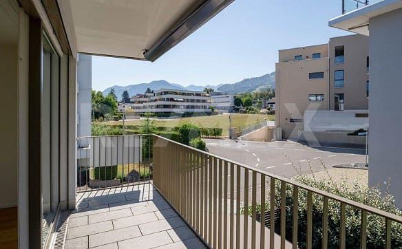 Immobilie in Lachen Sz - 2.5-Zimmerwohnung mit hochwertigem Ausbau und sonnigem Balkon in La... - Bild 6