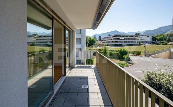 Immobilie in Lachen Sz - 2.5-Zimmerwohnung mit hochwertigem Ausbau und sonnigem Balkon in La... - Bild 8