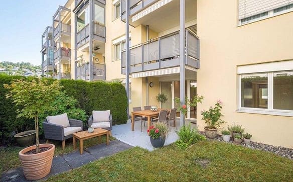Immobilie in Adligenswil - IDYLLISCHE GARTENWOHNUNG IM  DORFKERN VON ADLIGENSWIL - Bild 6
