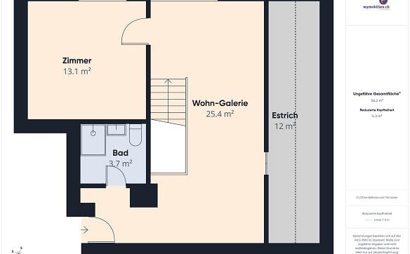 Immobilie in Oberönz - Attraktive 4.5-Zimmer-Maisonette in Oberönz - Bild 17