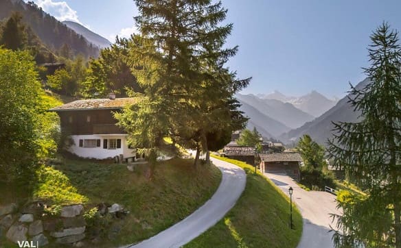 Immobilie in Ayer - Charmant chalet sur Ayer avec parcelle constructible et vue imprenable - Bild 0
