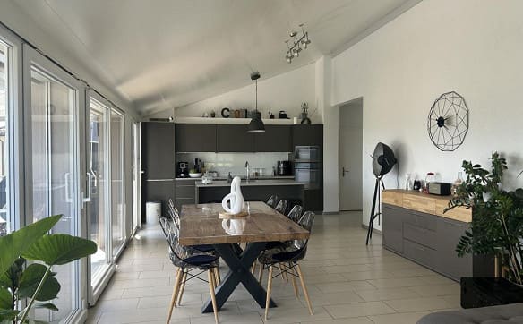 Immobilie in Cornaux Ne - Lumineux, verdoyant et tranquille - Avec balcon - Bild 0