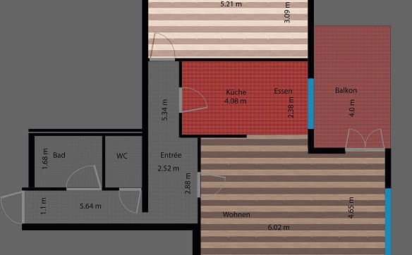 Immobilie in Wittenbach - grosszügie 2.5 Zi-Wohnung mit attraktivem Grundriss - Bild 3