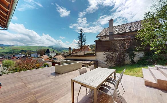 Immobilie in Lucens - Magnifique villa rénovée avec deux logements - Bild 4