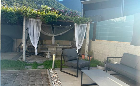 Immobilie in Cugnasco - 5 1/2-Zimmer-Villetta mit Garten an sehr sonniger, ruhiger Aussicht... - Bild 23