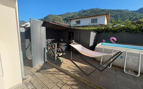 Immobilie in Cugnasco - 5 1/2-Zimmer-Villetta mit Garten an sehr sonniger, ruhiger Aussicht... - Bild 26