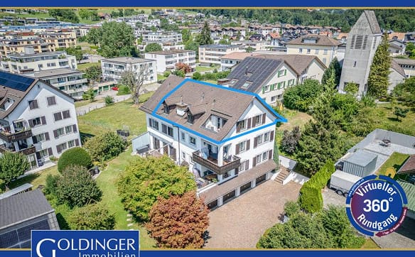 Immobilie in Abtwil Sg - Heimelige Dachgeschosswohnung für Eigennutzer oder Kapitalanleger - Bild 0