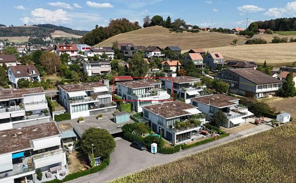Immobilie in Rüfenacht Be - Exklusives 5½-Zimmer-Terrassenhaus mit Weitsicht - Bild 2
