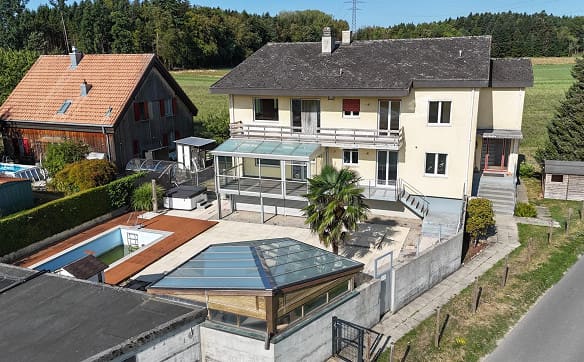 Immobilie in Uettligen - Zwei Wohneinheiten, unzählige Möglichkeiten - Ihr neues Zuhause mit... - Bild 0