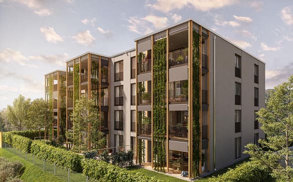 Immobilie in Rüfenacht Be - Wohntraum mit Gartenidylle - 3.5-Zimmer Eigentumswohnung in Rüfenacht - Bild 4