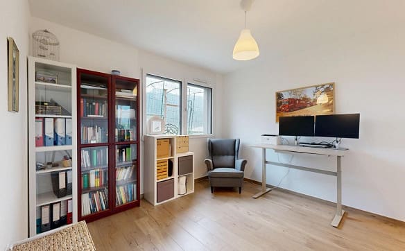 Immobilie in Corin-de-la-crête - Magnifique 3.5 pièces avec grande terrasse et jardin - Bild 4