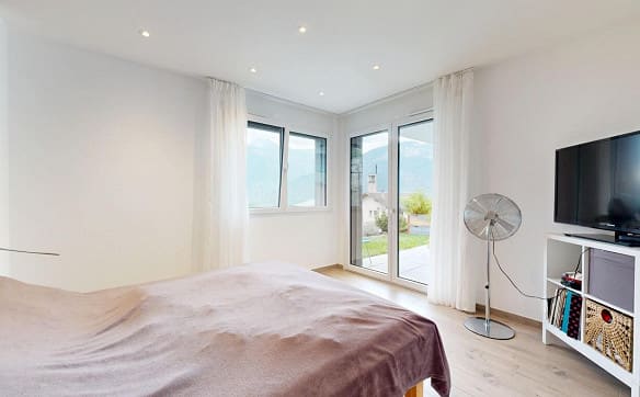 Immobilie in Corin-de-la-crête - Magnifique 3.5 pièces avec grande terrasse et jardin - Bild 6