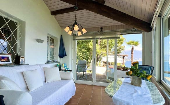 Immobilie in Porto Ronco - Häuschen mit  herrlicher Seesicht, Privatstrand und vielen "Stufen ... - Bild 16