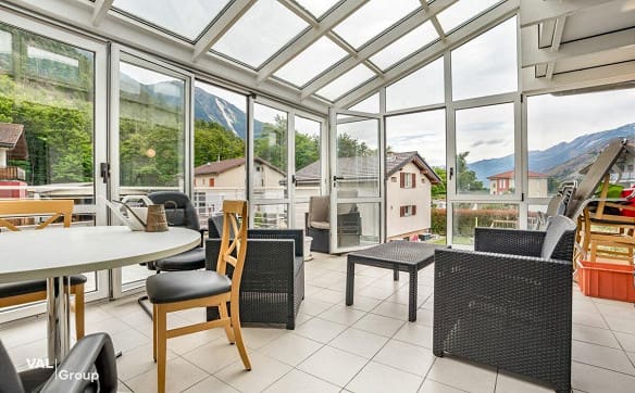 Immobilie in Turtmann - Gepflegtes Familienhaus mit Bergsicht und Wintergarten - Bild 18