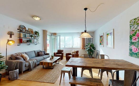 Immobilie in Walenstadt - Helle 2-Zimmer-Wohnung mit Balkon in Walenstadt kaufen - Bild 0