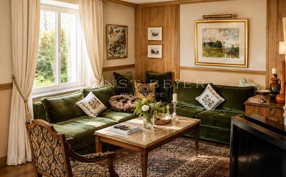 Immobilie in Gstaad - Appartement 5½ pièces - 150m2 - avec jardin à Gstaad - Bild 1