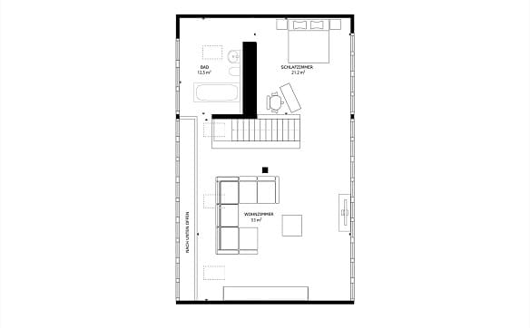 Immobilie in Rupperswil - Exklusive 4.5-Zimmer-Dach-Loft auf 2 Etagen – Trendiges Wohnen  - Bild 24