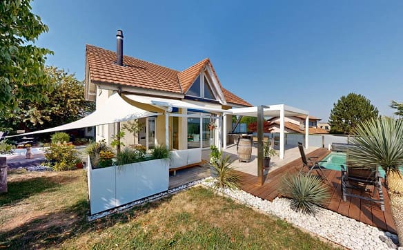 Immobilie in Bussy Fr - Élégante maison familiale avec piscine et jardin - Bild 0