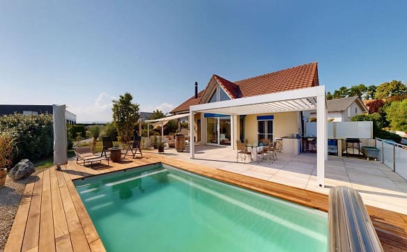 Immobilie in Bussy Fr - Élégante maison familiale avec piscine et jardin - Bild 1