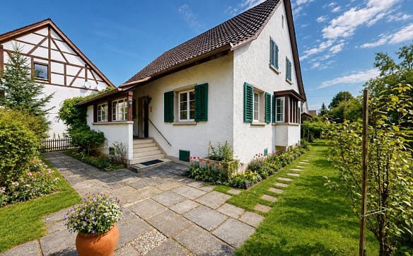 Immobilie in Hallau - 4.5-Zi-Einfamilienhaus mit grossem Grundstück in Hallau - Bild 0