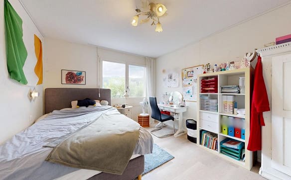 Immobilie in Adligenswil - Helle 4.5-Zimmer-Wohnung mit 105 m², Cheminée, 2 Balkonen & Garage - Bild 9