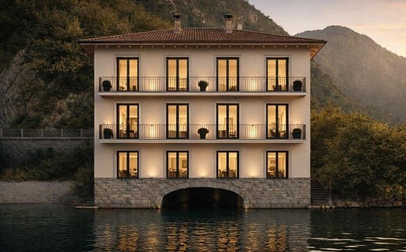Immobilie in Brusino Arsizio - Villa Mehrfamilienhaus direkt am Luganersee - bereit für eine neue ... - Bild 2