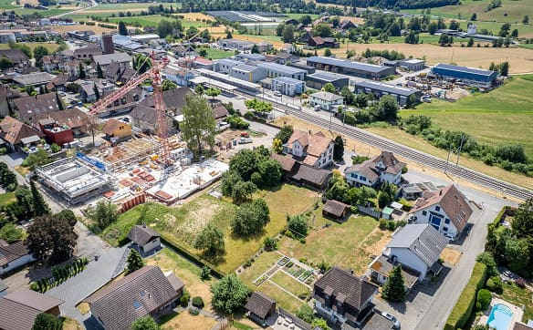 Immobilie in Madiswil - Wohn- und Gewerbehaus mit Entwicklungspotenzial und Bauland in Madi... - Bild 9