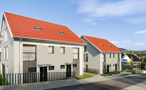 Immobilie in Bärschwil - Neubau-Eck-EFH (A) in Bärschwil – Ihr bezahlbarer Traum vom Eigenheim - Bild 1
