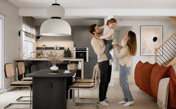 Immobilie in Bärschwil - Neubau-Eck-EFH (A) in Bärschwil – Ihr bezahlbarer Traum vom Eigenheim - Bild 3