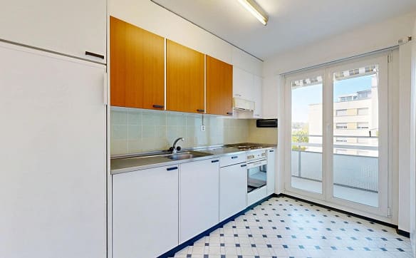 Immobilie in Rudolfstetten - 3-Zimmer-Wohnung mit Potenzial und schöner Aussicht ins Grüne - Bild 4