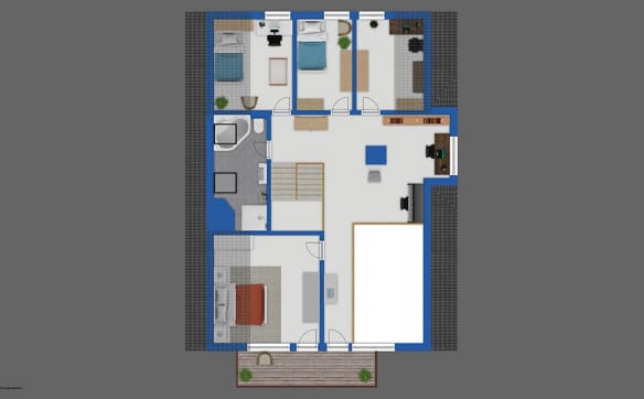 Immobilie in Stetten Sh - Grosszügiges 6½-Zimmer-Einfamilienhaus mit traumhafter Gartenoase - Bild 22
