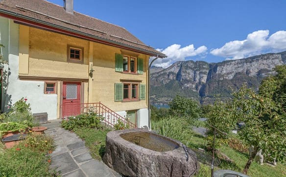 Immobilie in Obstalden - Weiler mit Gästehaus und Blick auf den Walensee - Bild 15