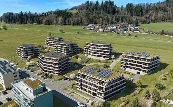 Immobilie in Abtwil Ag - Neubau "Obstgarten" - 5.5-Zi. Familienwohnung - Bild 1